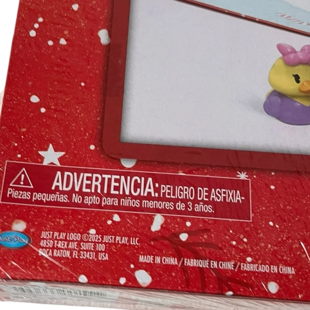 Disney Duckalooz Christmas Advent Calendar 24 Rubber Duck Figures Toy New 2025